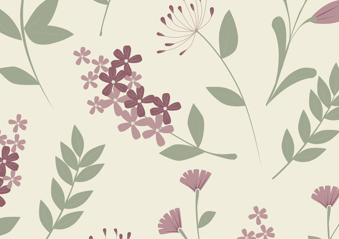 Retro Floral, Orchid Pink - Twist&Fit Roller Blind - Image 6